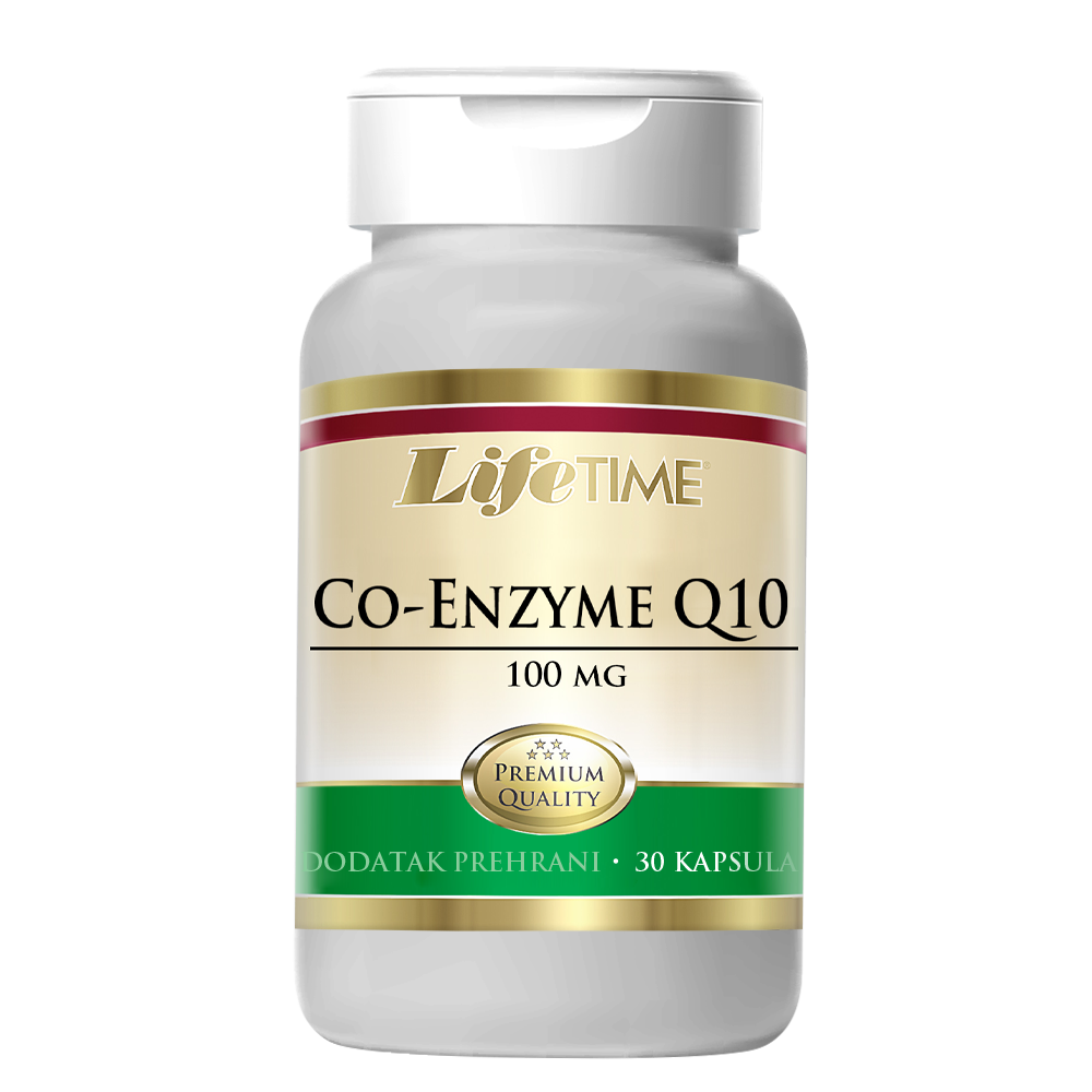 LIFETIME Co-Enzyme Q10 100 mg 30 kapsula, dodatak prehrani