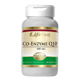 LIFETIME Co-Enzyme Q10 100 mg 30 kapsula, dodatak prehrani