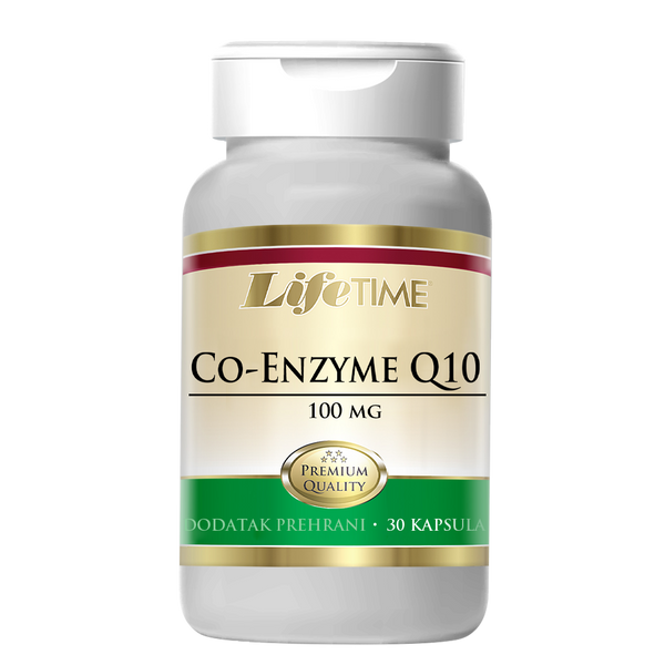 LIFETIME Co-Enzyme Q10 100 mg 30 kapsula, dodatak prehrani