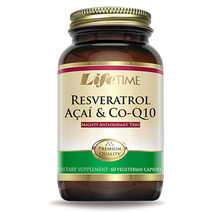 LIFETIME Resveratrol - Acai & CoQ10 60 kapsula
