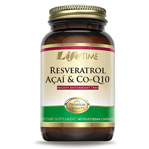 LIFETIME Resveratrol - Acai & CoQ10 60 kapsula