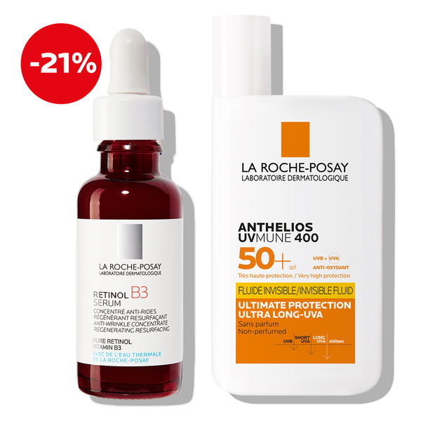La Roche-Posay Anti-Age protokol s retinolom protiv izraženih bora i neujednačenog tena (njega i zaštita od sunca)