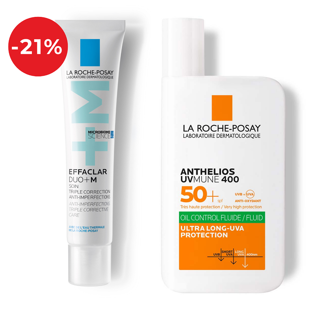La Roche-Posay Rutina za kontrolu masnog sjaja i protiv nepravilnosti