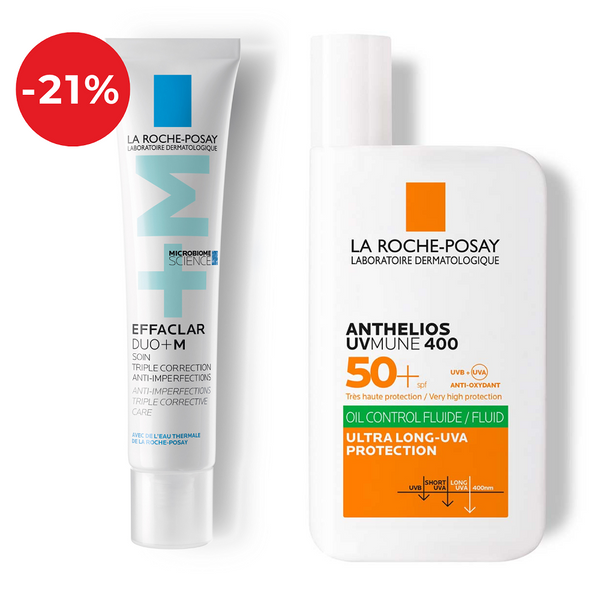 La Roche-Posay Rutina za kontrolu masnog sjaja i protiv nepravilnosti