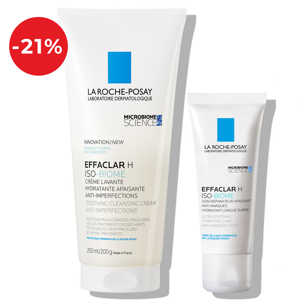 La Roche-Posay EFFACLAR Umirujući protokol za kožu s nepravilnostima isušenu tretmanima