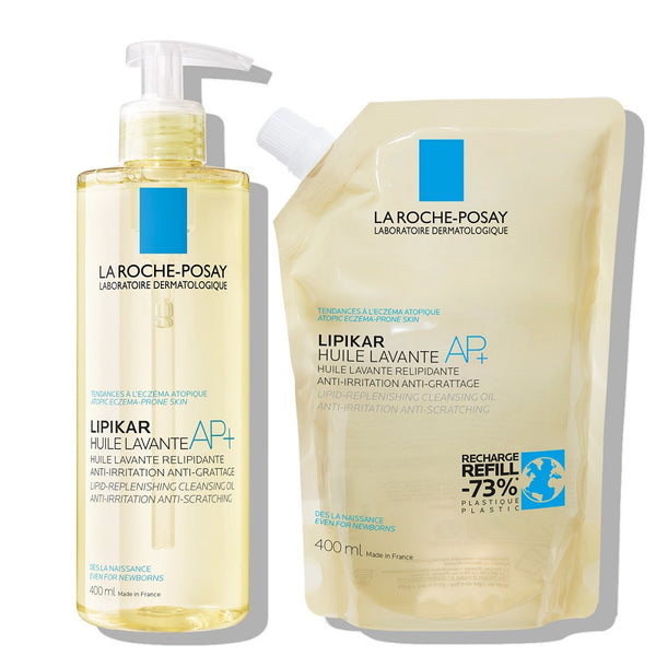 La Roche-Posay LIPIKAR ulje + eko punjenje za suhu kožu sklonu atopiji (čišćenje)