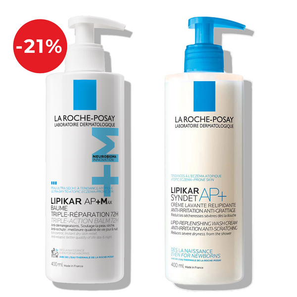 La Roche-Posay LIPIKAR Protokol za suhu kožu sklonu atopiji (higijena i njega)