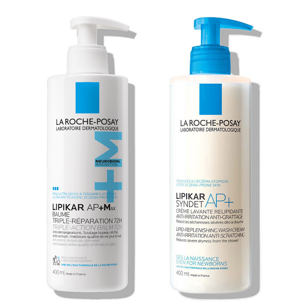La Roche-Posay LIPIKAR Protokol za suhu kožu sklonu atopiji (higijena i njega)