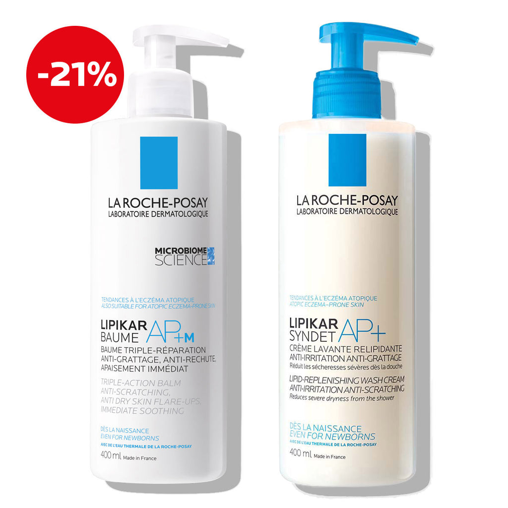 La Roche-Posay LIPIKAR Protokol za suhu kožu sklonu atopiji (higijena i njega)