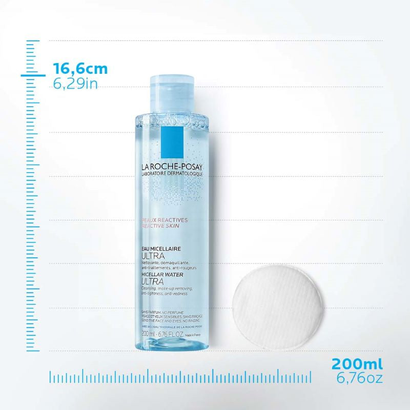 La Roche-Posay Micelarna voda ULTRA - reaktivna koža 200 ml