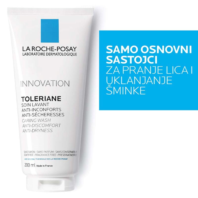 La Roche-Posay Toleriane njegujući gel za pranje lica 200 ml