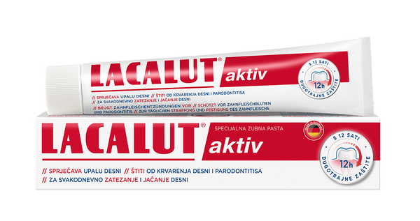 Lacalut Zubna pasta Aktiv, 75 ml