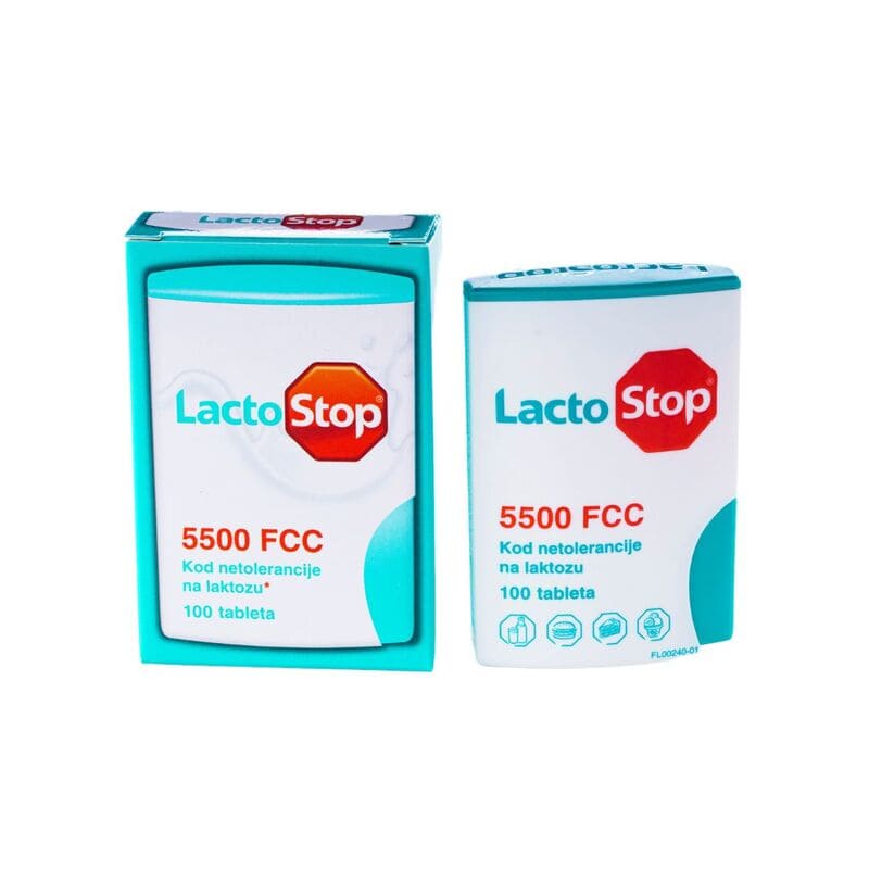 LactoStop 5500 FCC 100 tableta