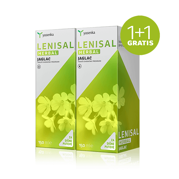 Yasenka Lenisal Herbal Jaglac 150 ml 1+1 GRATIS
