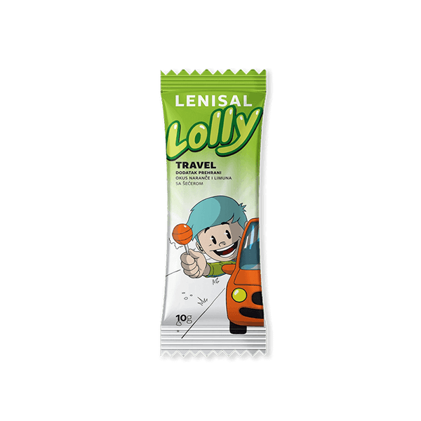 Yasenka Lenisal Lolly Travel – lizalica protiv mučnine 1 komad