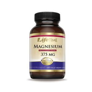 LIFETIME Magnezij+ B6 375mg 100 kapsula