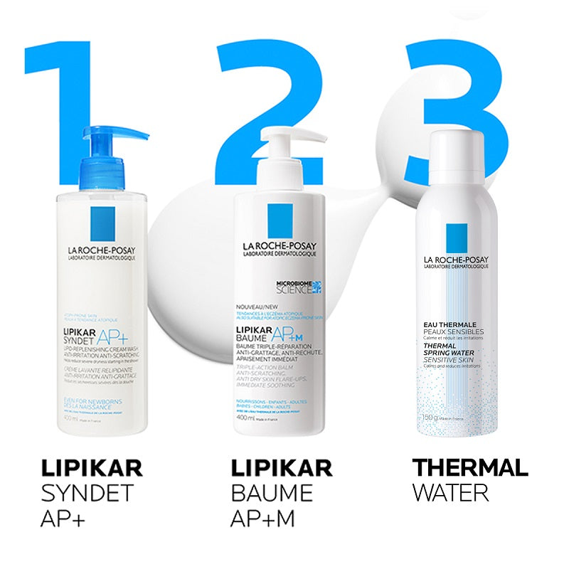 La Roche-Posay LIPIKAR Protokol za suhu kožu sklonu atopiji (higijena i njega)
