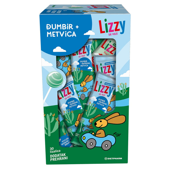 Dietpharm Lizzy se vozi lizalica