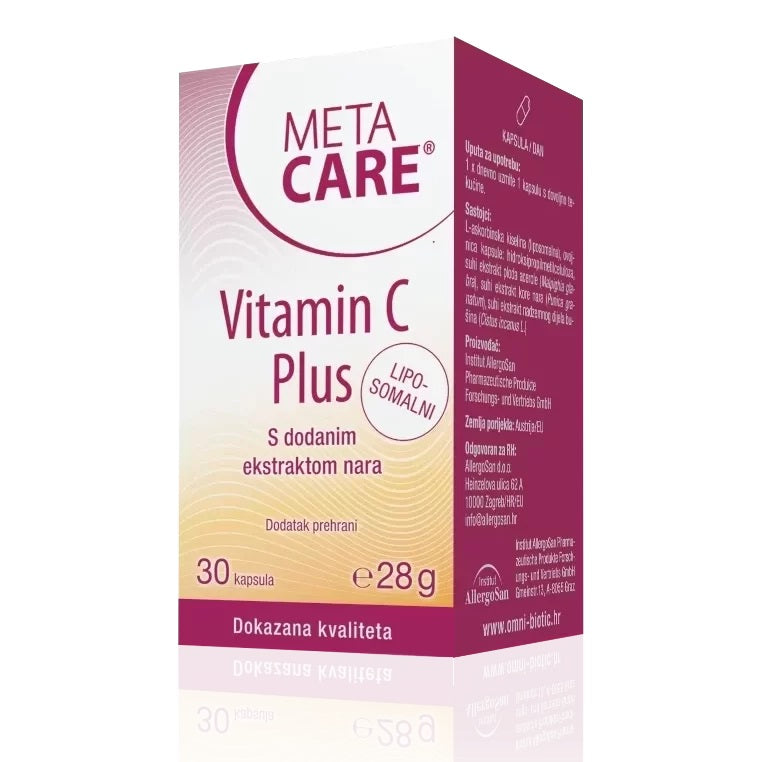 META-CARE Vitamin C Plus 30 kapsula