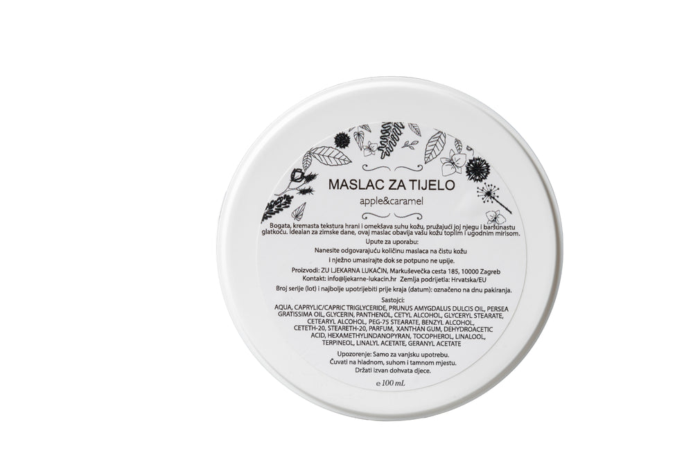 Maslac za tijelo 100 ml Ljekarne Lukačin