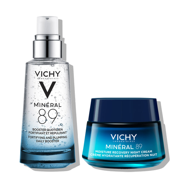 Vichy MINERAL 89 Obnavljajući noćni protokol za dubinsku hidrataciju, primjereno za sve tipove kože
