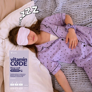 Yasenka Vitamin CODE Sleep Well Melatonin 30 kapsula