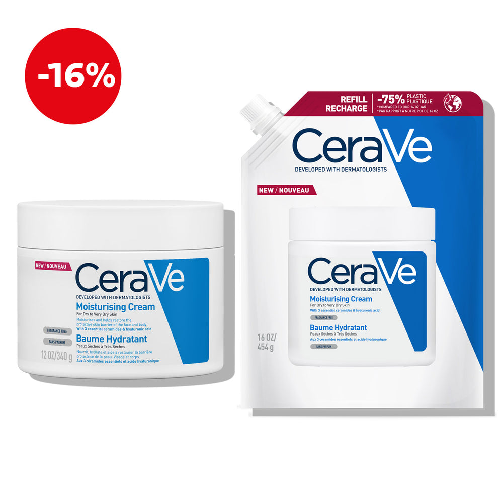 CeraVe Hidratantna krema + eko pakiranje za suhu do jako suhu kožu