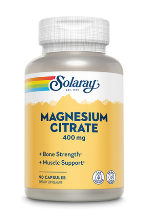 Solaray Magnesium Citrate, 90 kapsula