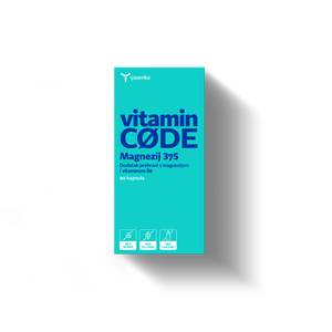 Yasenka Vitamin CODE Magnezij 375 90 kapsula