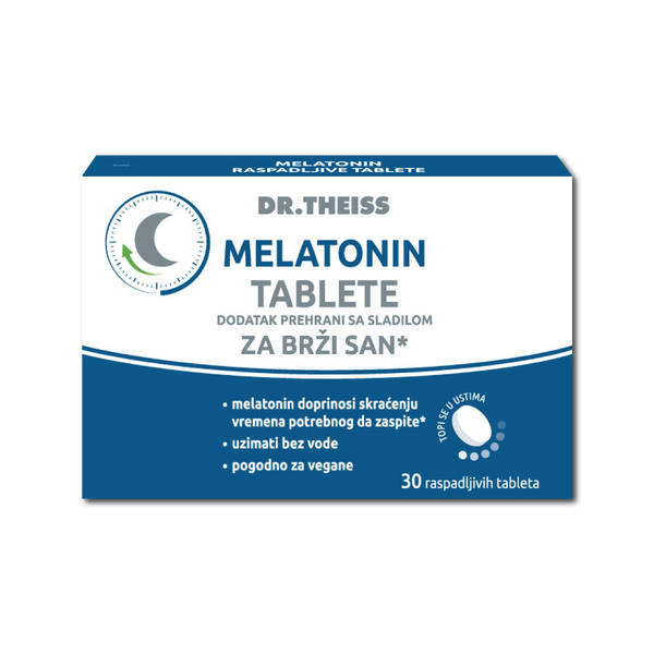 Dr. Theiss Melatonin tabelete 30 kom