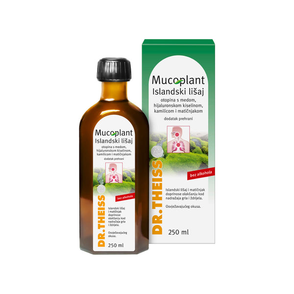 Mucoplant Islandski lišaj otopina 250 ml