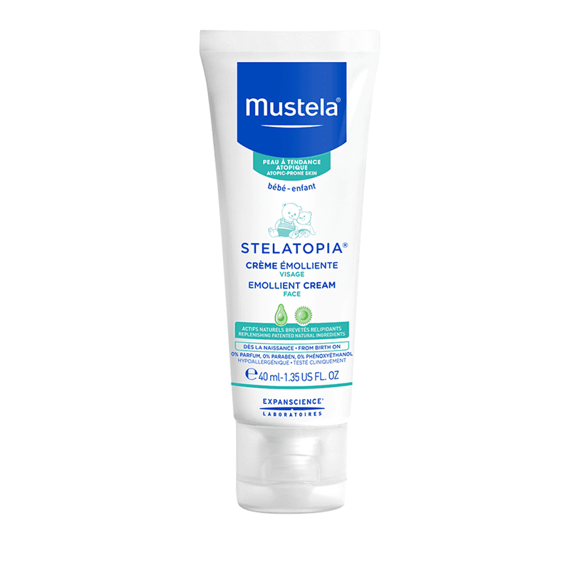 Mustela Stelatopia emolijentna krema za lice 40ml