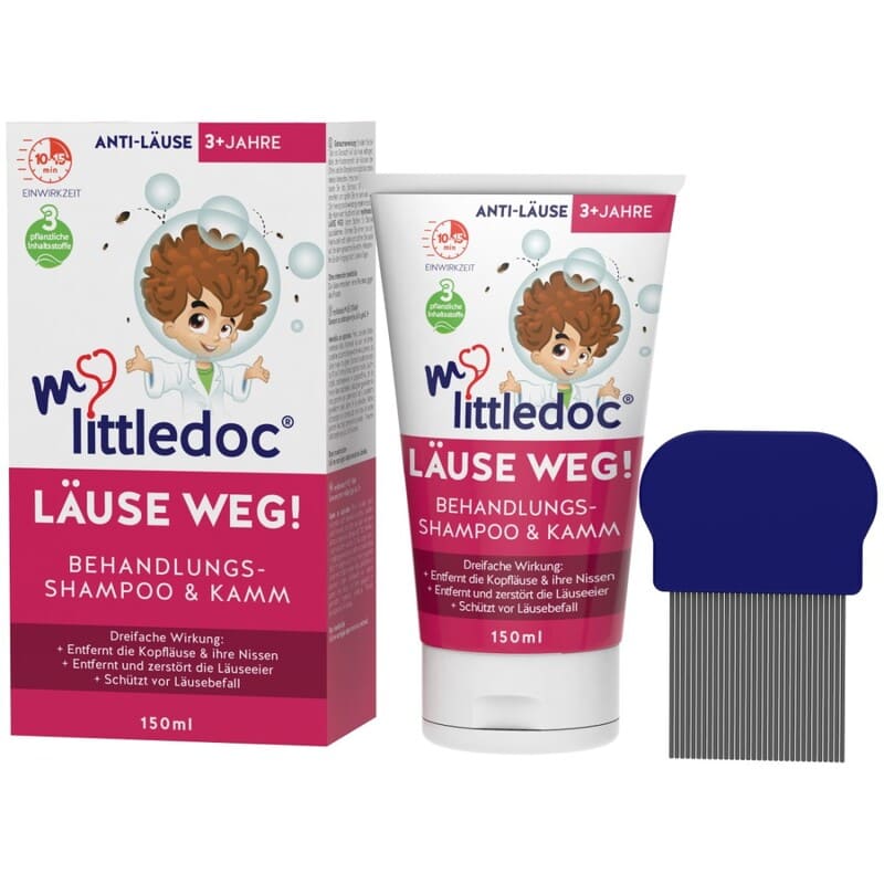 My Little Doc Šampon i češalj 2u1 150ml