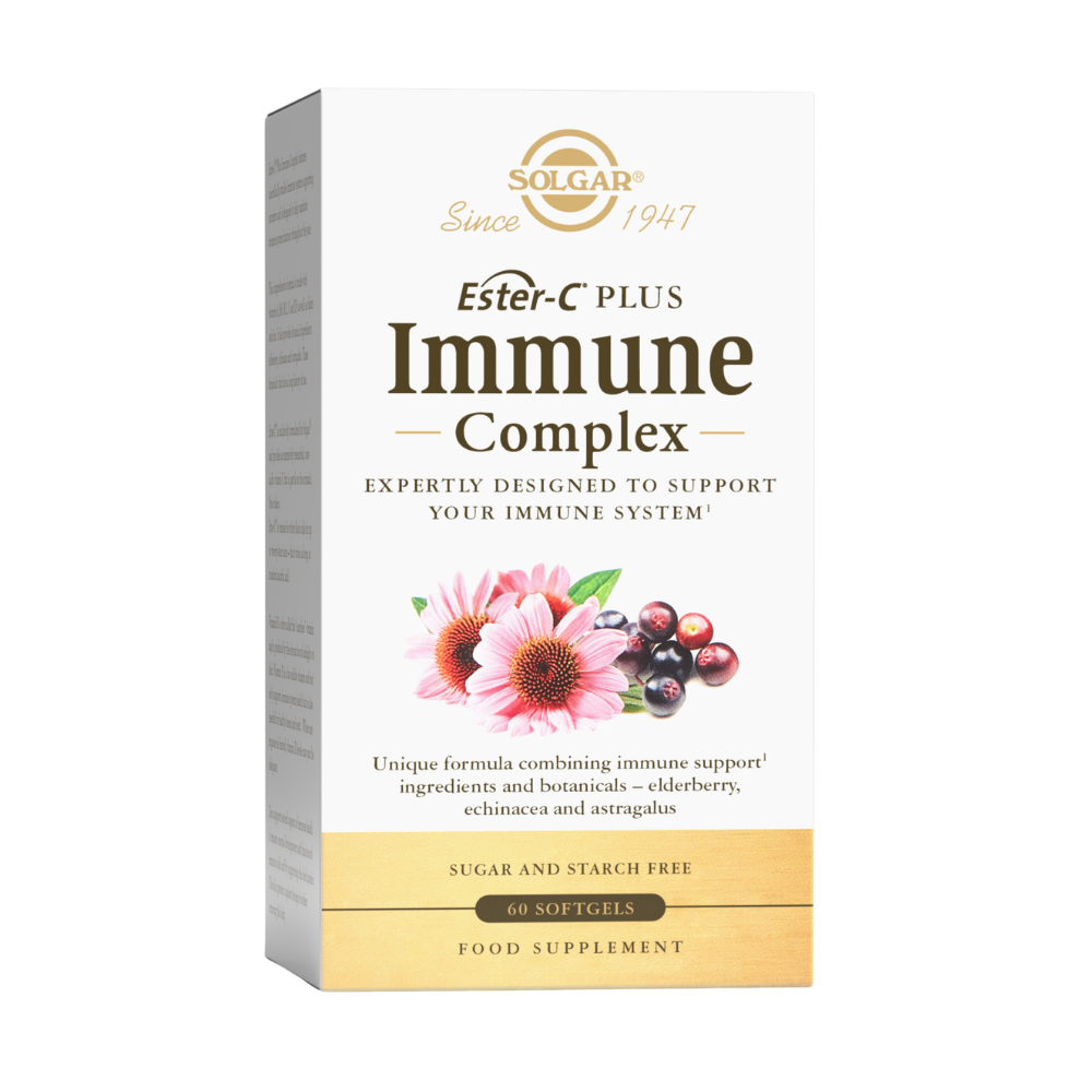 Solgar Ester-C Immune complex 60 mekih kapsula, dodatak prehrani