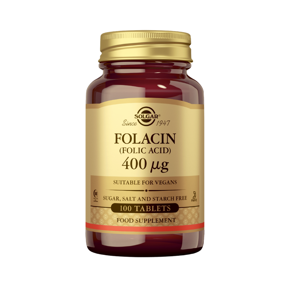 Solgar Folacin 400 mcg 100 tableta, dodatak prehrani