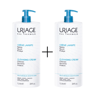 Uriage Creme Lavante pjenušava emulzija za pranje 1000 ml 1+1 GRATIS
