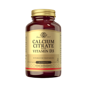 Solgar Calcium Citrat + Vitamin D3 60 tableta, dodatak prehrani