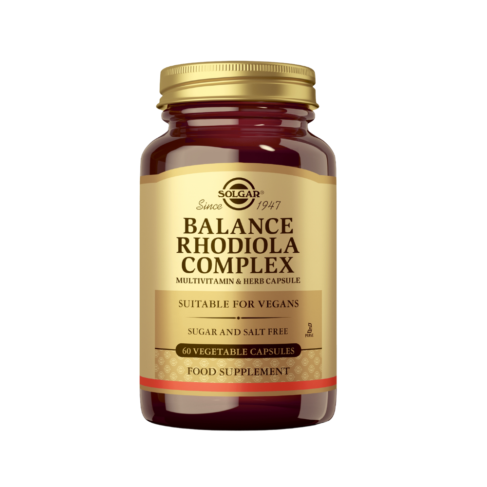 Solgar Balance Rhodiola Complex 60 kapsula, dodatak prehrani