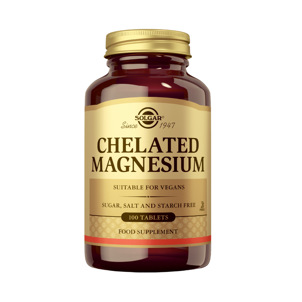 Solgar Kelirani magnezij 100 tableta, dodatak prehrani