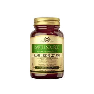 Solgar Earth Source Koji Iron 27 mg 30 kapsula, dodatak prehrani