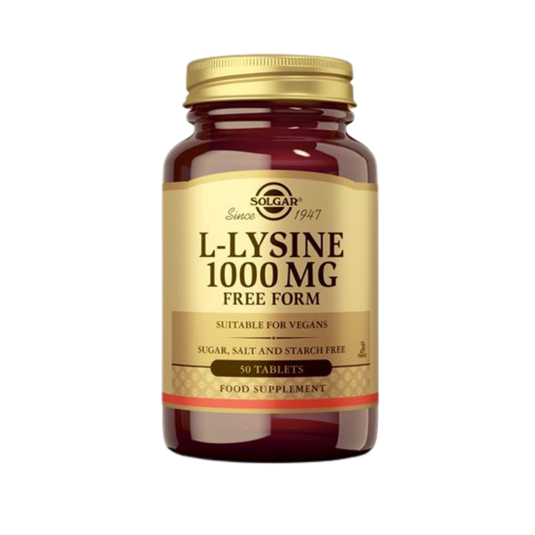 Solgar L-lizin 1000 mg 50 tableta, dodatak prehrani