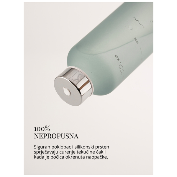 EQUA Water O´clock staklena boca 750 ml