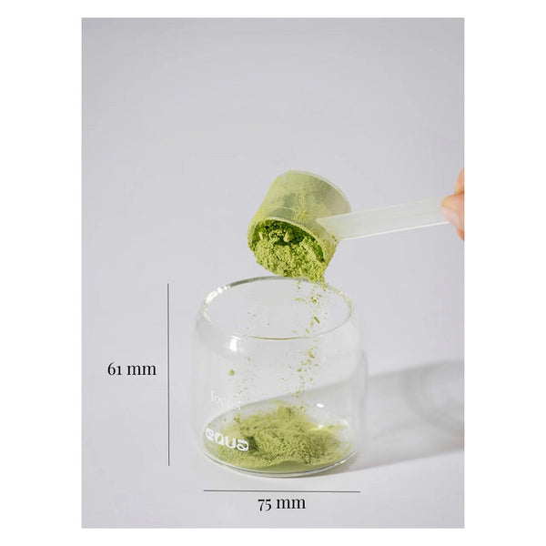 EQUA staklena čaša za matchu 200 ml