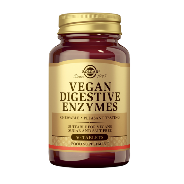 Solgar probavni enzimi 50 tablete za žvakanje, dodatak prehrani