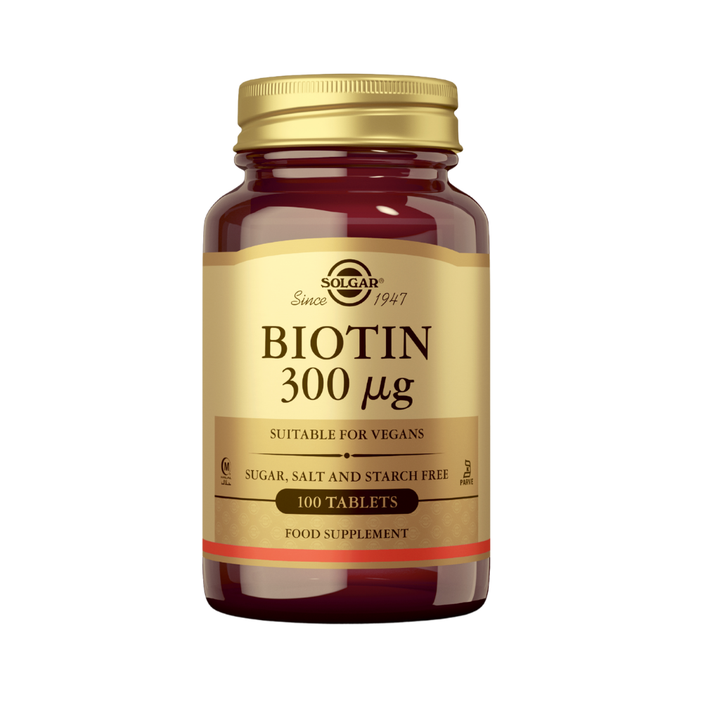 Solgar Biotin 300 mcg 100 tableta, dodatak prehrani