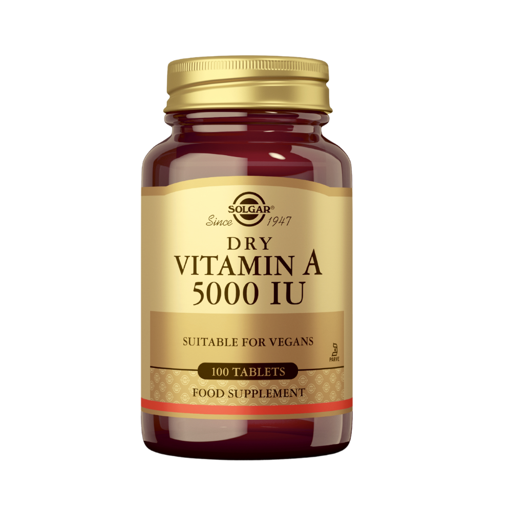 Solgar Vitamin A 5000 I.J. 100 tableta, dodatak prehrani
