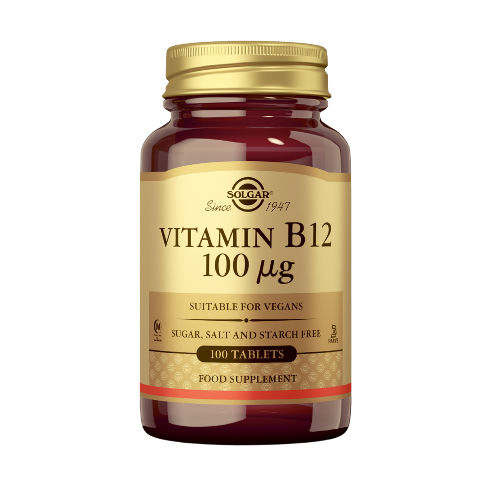Solgar Vitamin B12 100mcg 100 tableta, dodatak prehrani
