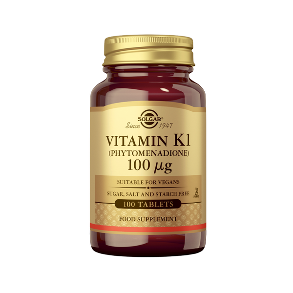 Solgar Vitamin K1 100 tableta, dodatak prehrani