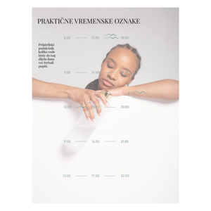 EQUA Water O´clock staklena boca 750 ml