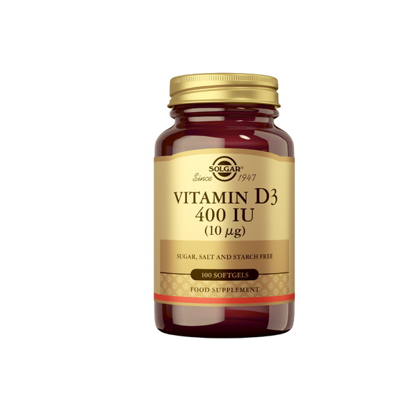 Solgar Vitamin D3 10mcg 100 kapsula, dodatak prehrani